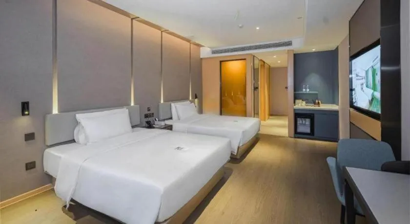 Bed in Atour Hotel Nanchang Longding Chadu East Jiefang Road
