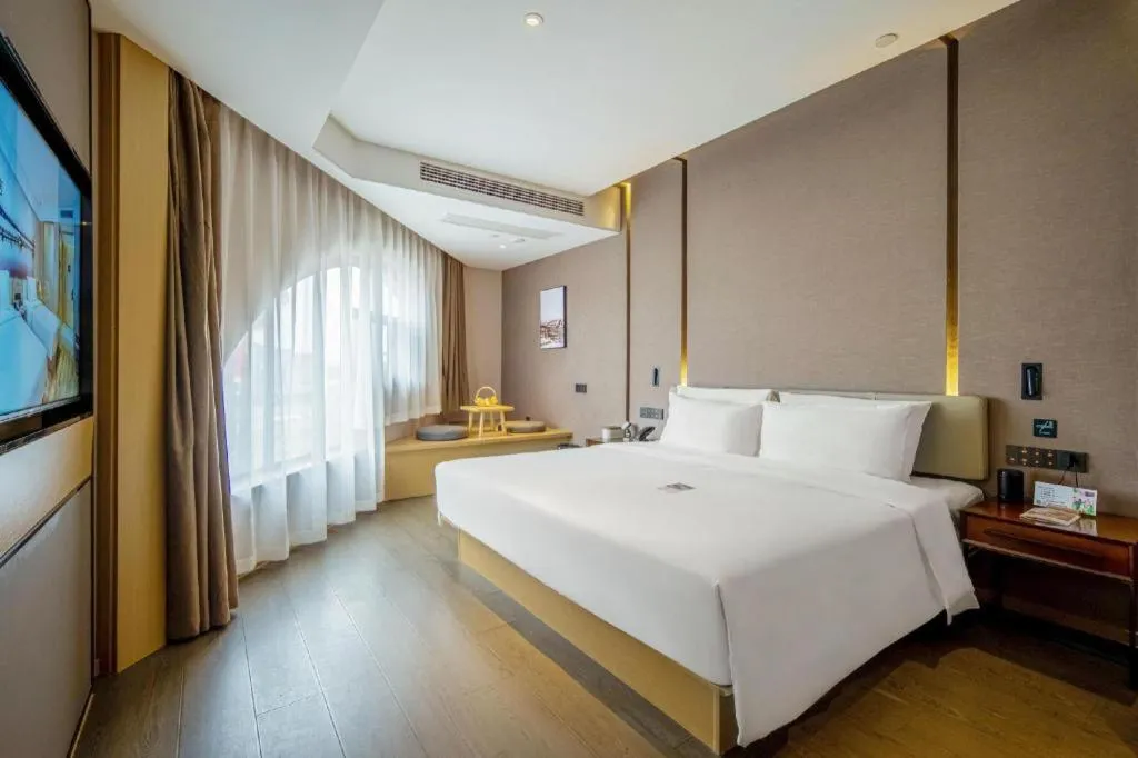 Bed in Atour Hotel Nanchang Longding Chadu East Jiefang Road