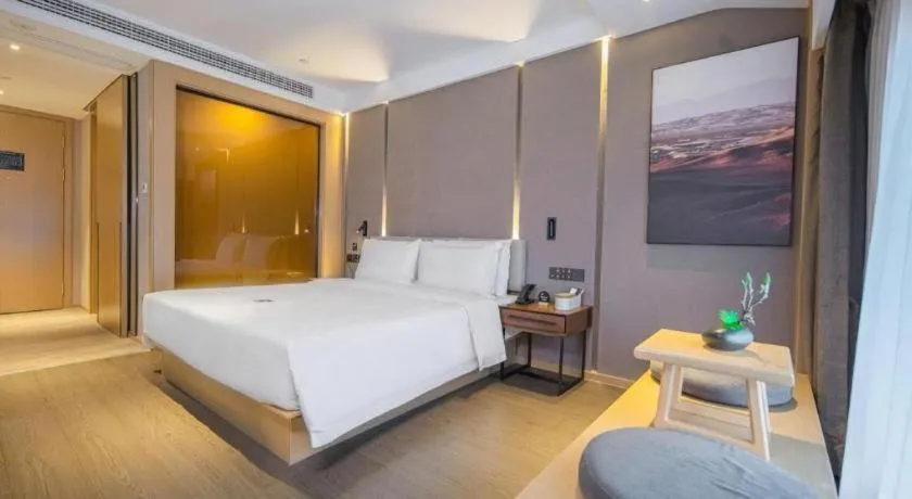 Bed in Atour Hotel Nanchang Longding Chadu East Jiefang Road