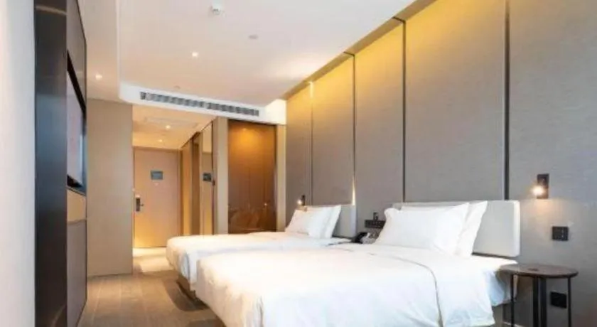 Bed in Atour Hotel Taiyuan Inner Ring