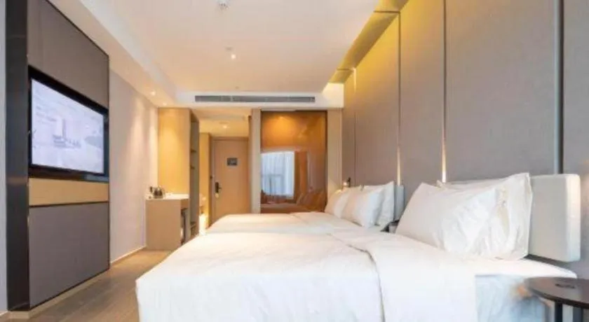 Bed in Atour Hotel Taiyuan Inner Ring