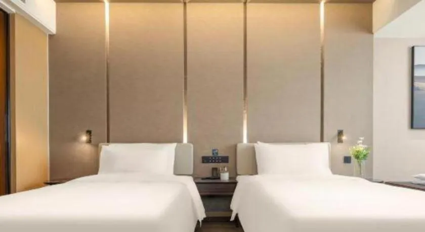 Bed in Atour Hotel Taiyuan Inner Ring