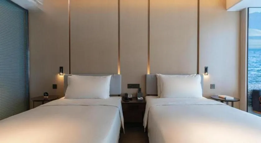 Bed in Atour Hotel Taiyuan Inner Ring