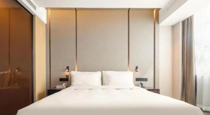 Bed in Atour Hotel Taiyuan Inner Ring