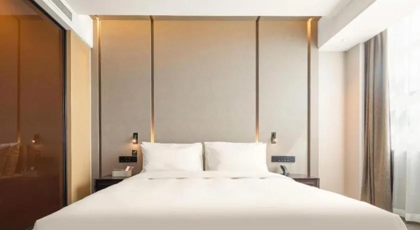 Bed in Atour Hotel Taiyuan Inner Ring