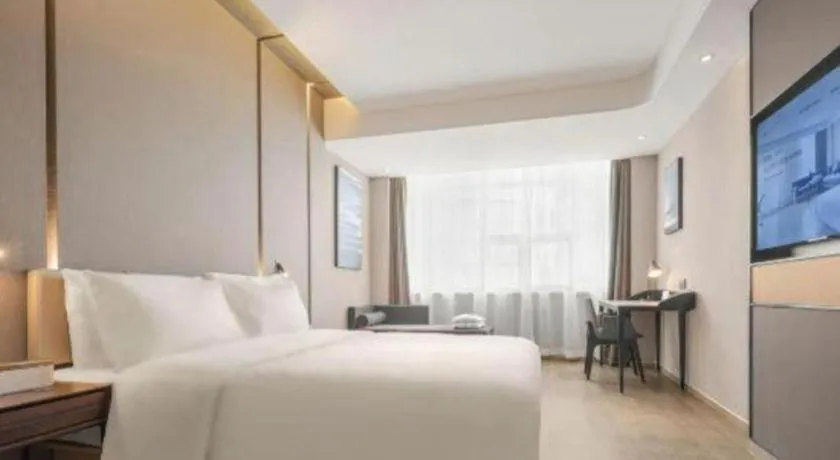 Bed in Atour Hotel Taiyuan Inner Ring