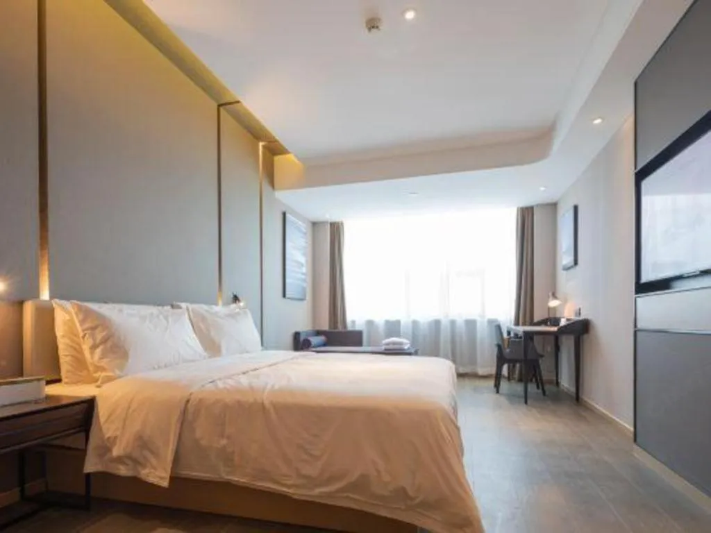Bed in Atour Hotel Taiyuan Inner Ring