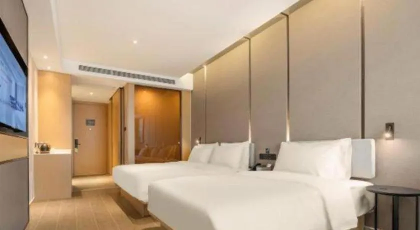 Bed in Atour Hotel Taiyuan Inner Ring