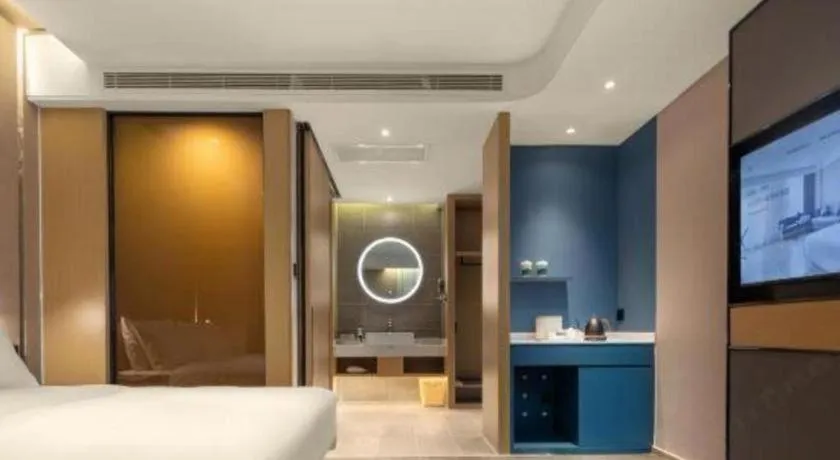 Bed in Atour Hotel Taiyuan Inner Ring