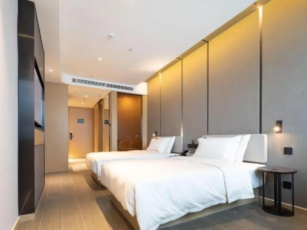 Bed in Atour Hotel Taiyuan Inner Ring