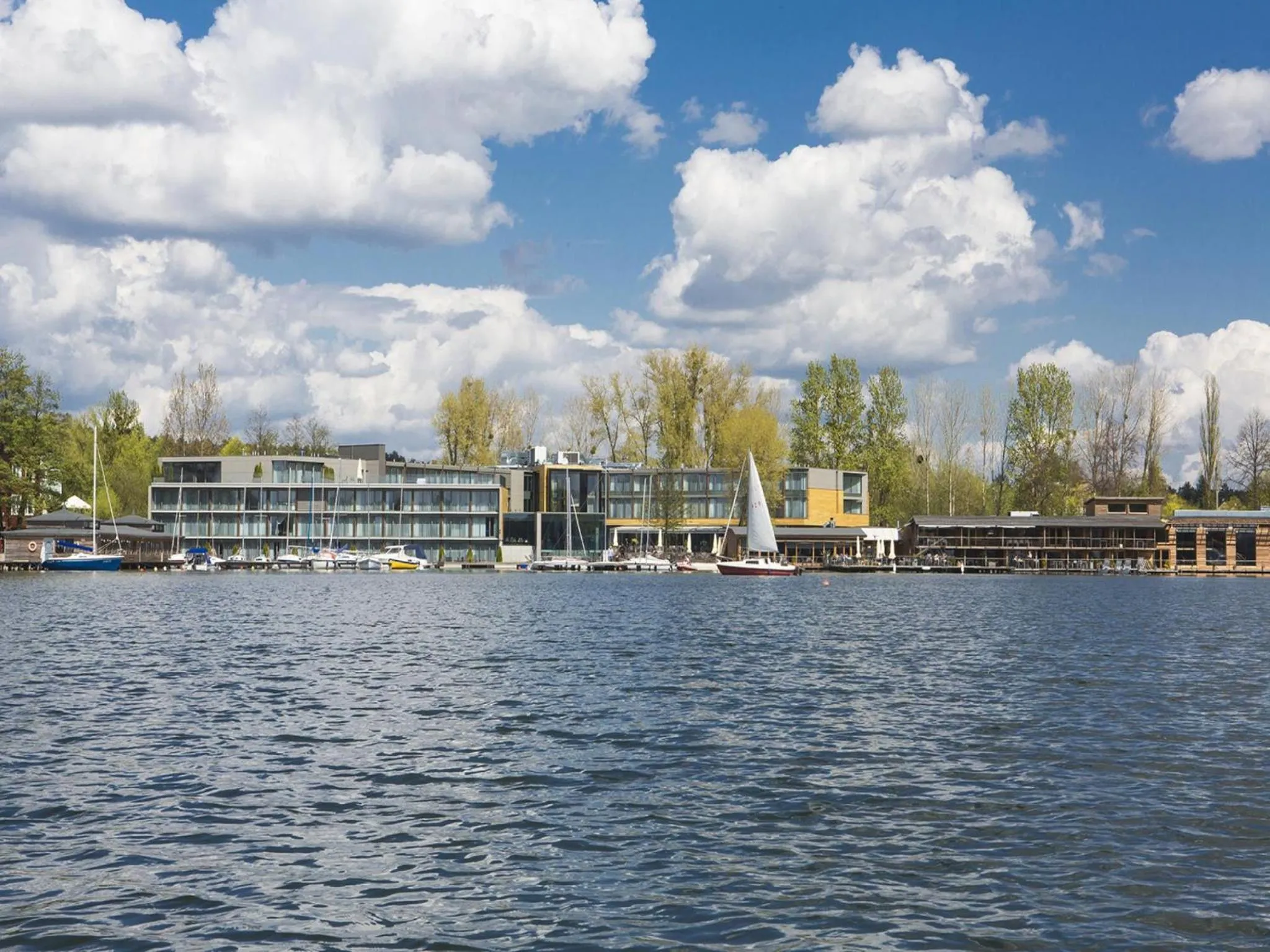 Property building in Przystań Hotel&Restaurants