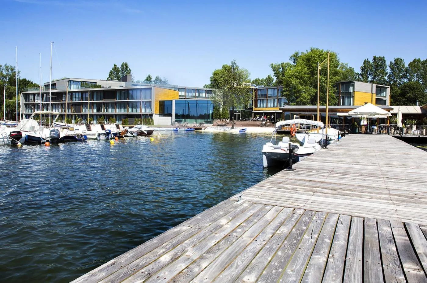 Property building in Przystań Hotel&Restaurants