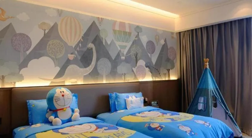 Bed in Yinhu Junyi Hotel（Wildlife Park）