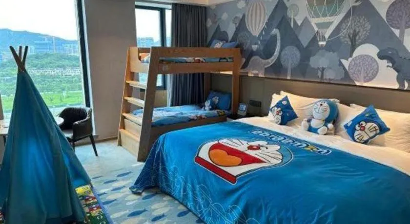 Bed in Yinhu Junyi Hotel（Wildlife Park）