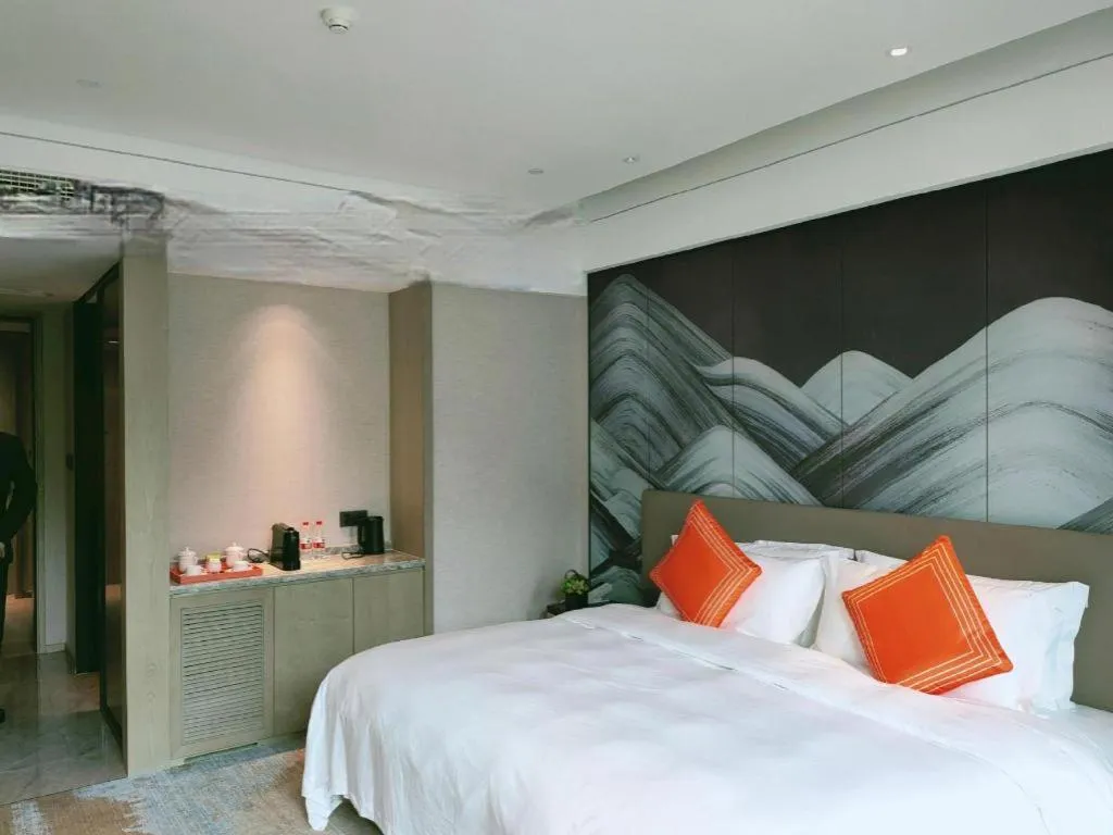 Bed in Yinhu Junyi Hotel（Wildlife Park）