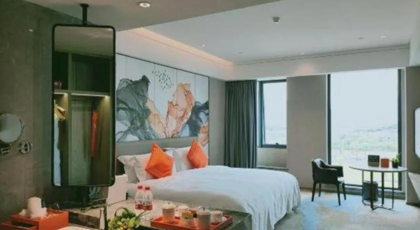 Bed in Yinhu Junyi Hotel（Wildlife Park）