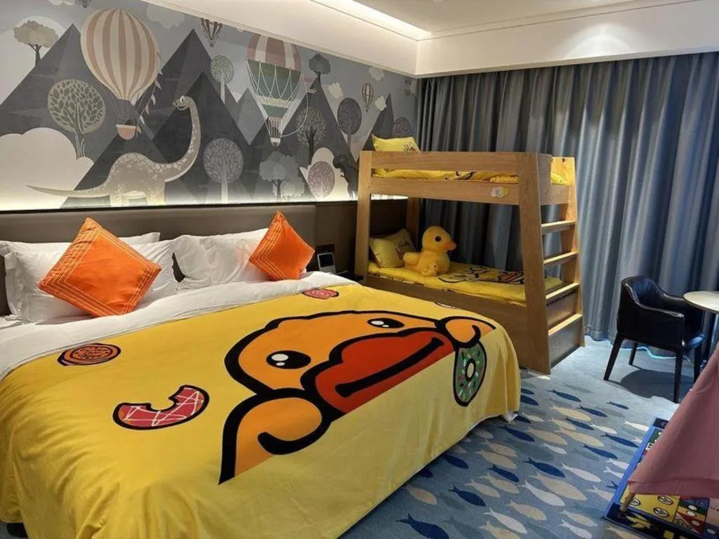 Bed in Yinhu Junyi Hotel（Wildlife Park）