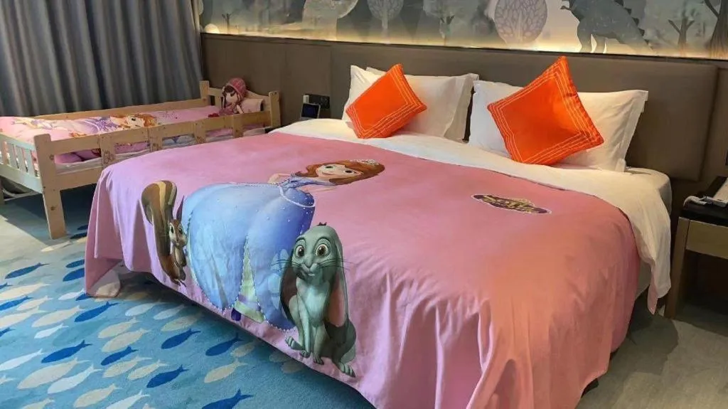 Bed in Yinhu Junyi Hotel（Wildlife Park）
