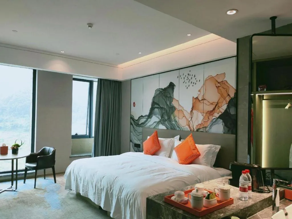 Bed in Yinhu Junyi Hotel（Wildlife Park）