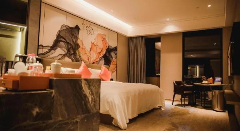 Bed in Yinhu Junyi Hotel（Wildlife Park）