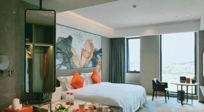 Bed in Yinhu Junyi Hotel（Wildlife Park）