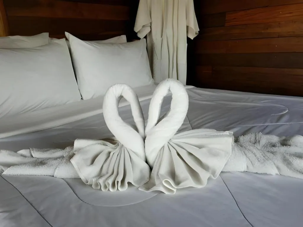 Bed in Gin's Greenery Resort