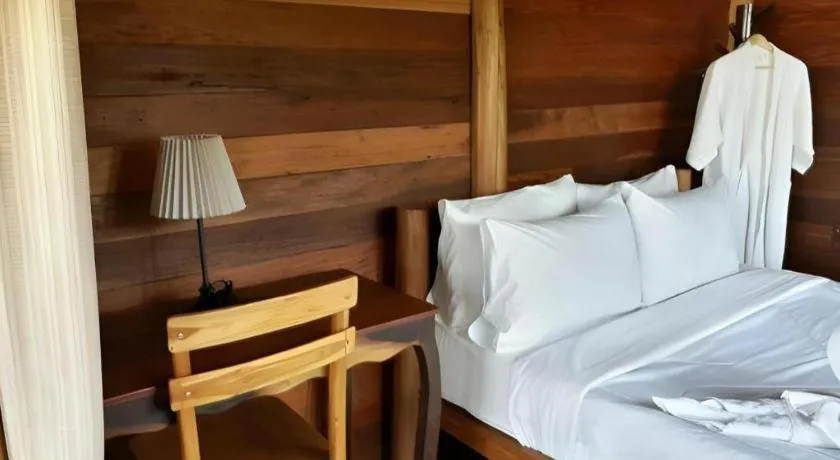 Bed in Gin's Greenery Resort