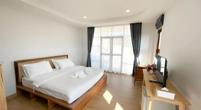 Bed in Gin's Greenery Resort