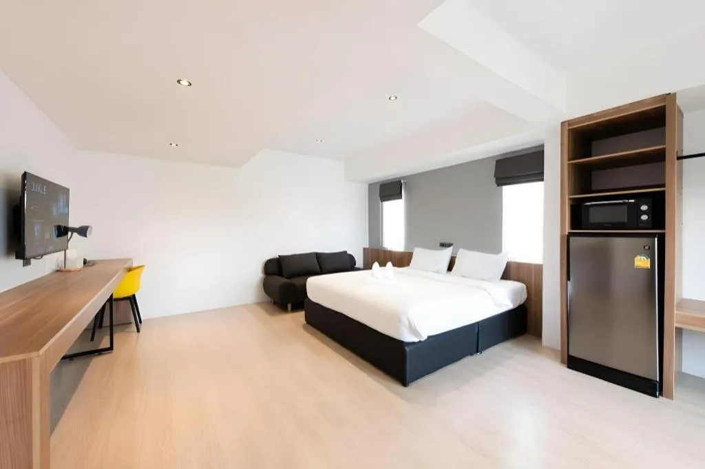 Bed in Yellotel Chang Klan Chiang Mai