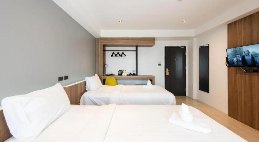 Bed in Yellotel Chang Klan Chiang Mai