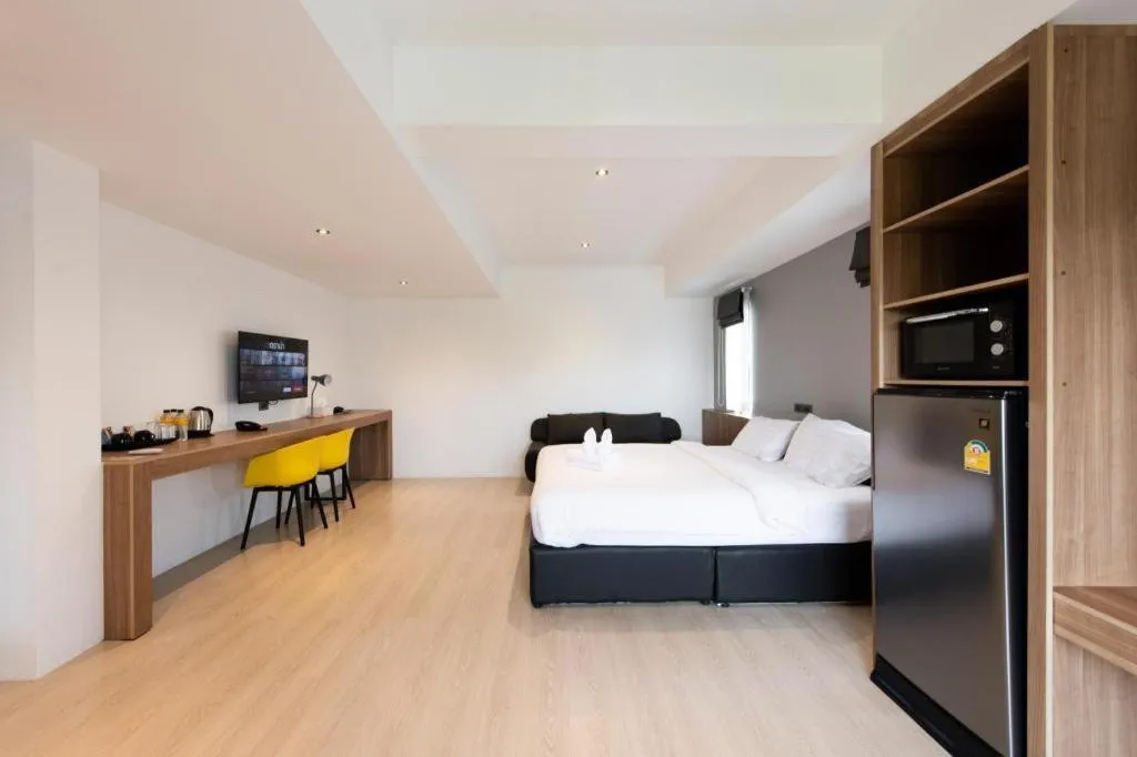 Bed in Yellotel Chang Klan Chiang Mai