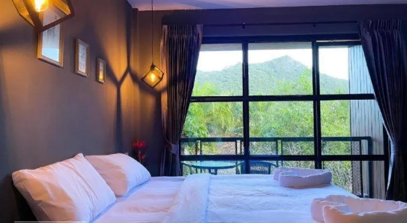 Bed in Warehouse18 Pool Cafe Resort