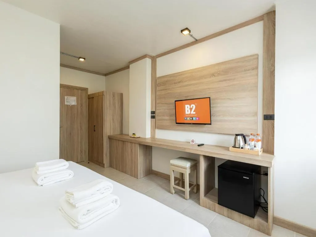 Bed in B2 Phitsanulok Boutique & Budget Hotel