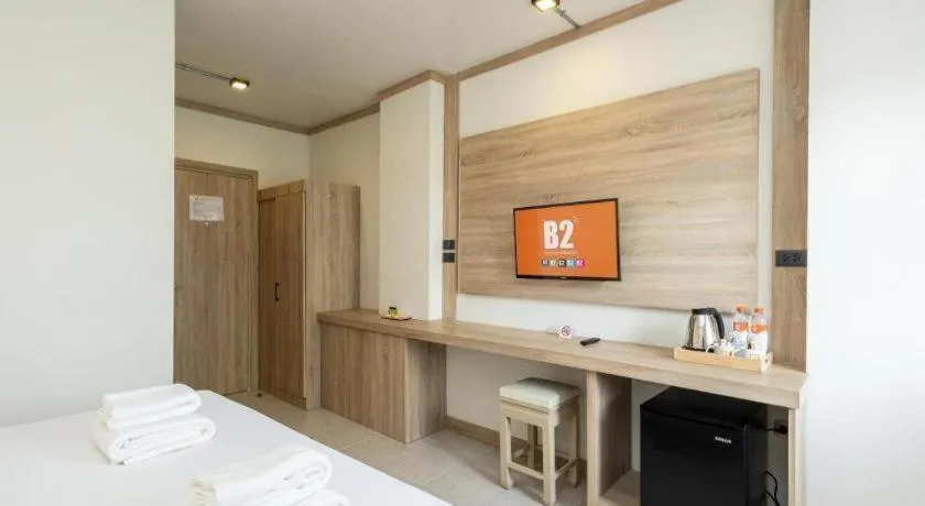 Bed in B2 Phitsanulok Boutique & Budget Hotel