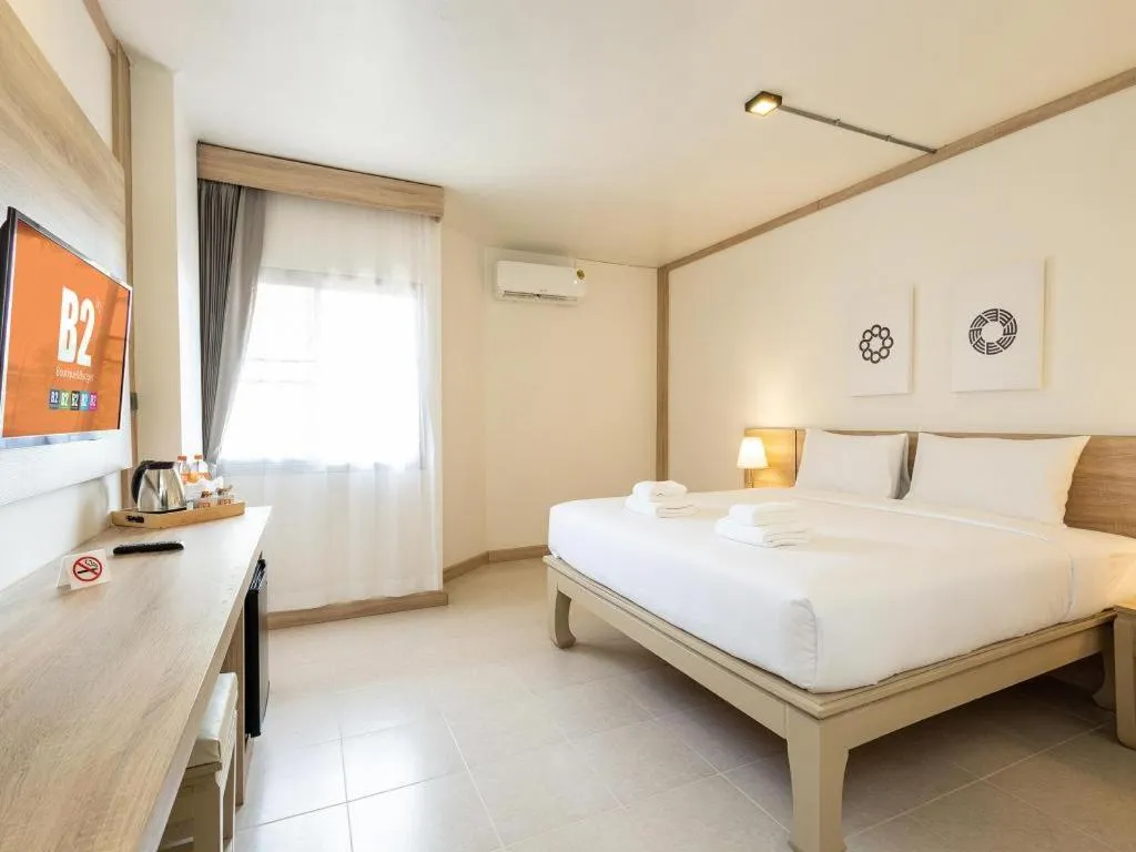 Bed in B2 Phitsanulok Boutique & Budget Hotel