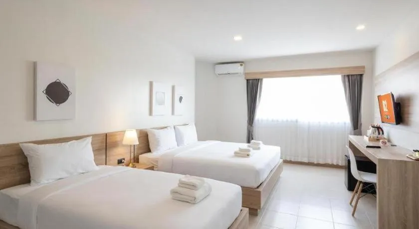 Bed in B2 Phitsanulok Boutique & Budget Hotel