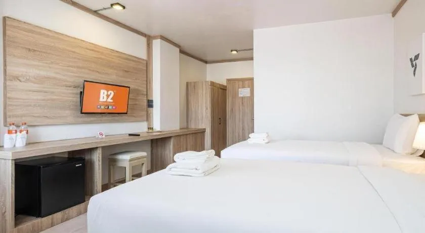 Bed in B2 Phitsanulok Boutique & Budget Hotel
