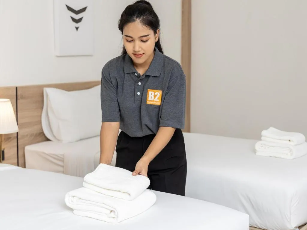 Bed in B2 Phitsanulok Boutique & Budget Hotel