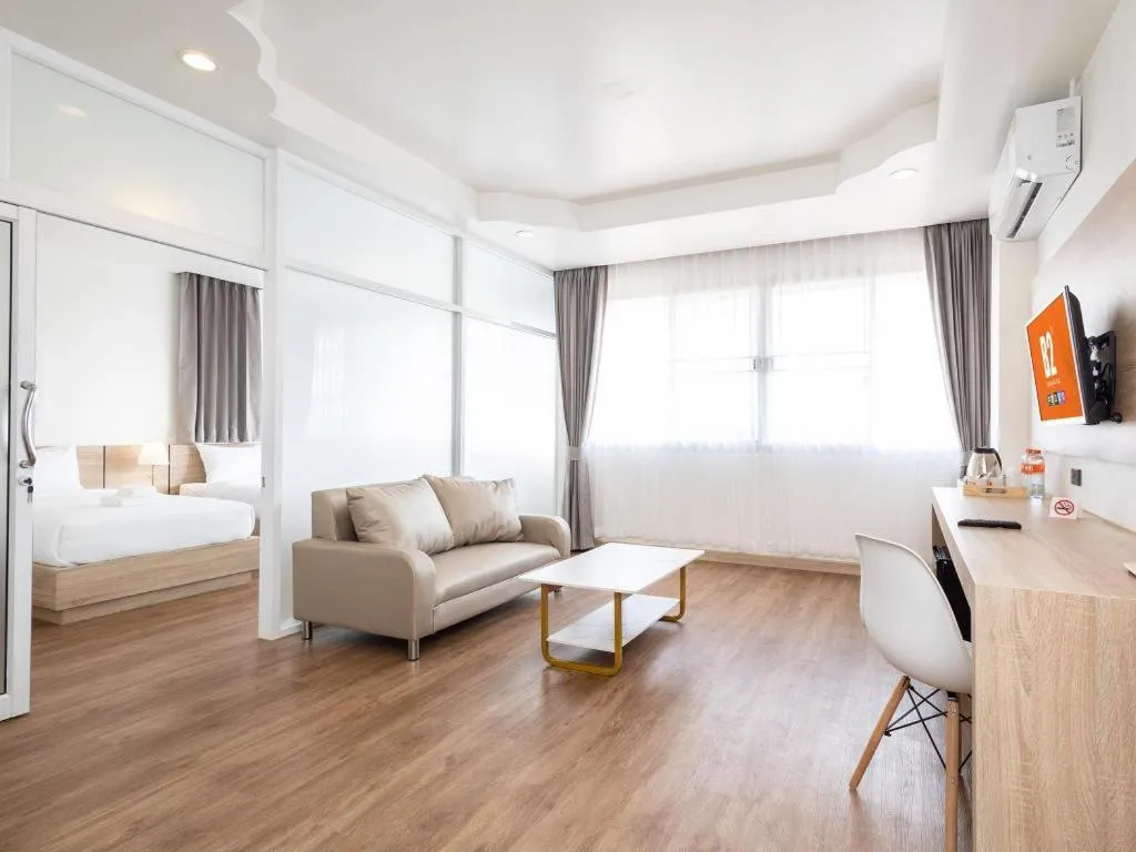 Bed in B2 Phitsanulok Boutique & Budget Hotel