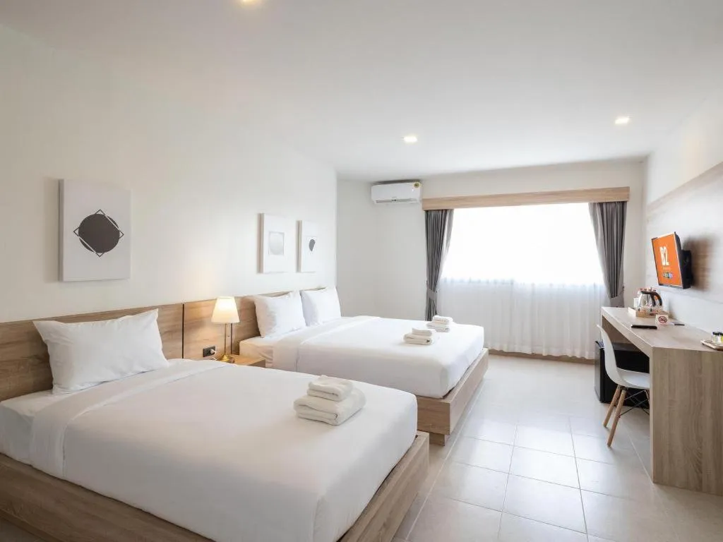 Bed in B2 Phitsanulok Boutique & Budget Hotel