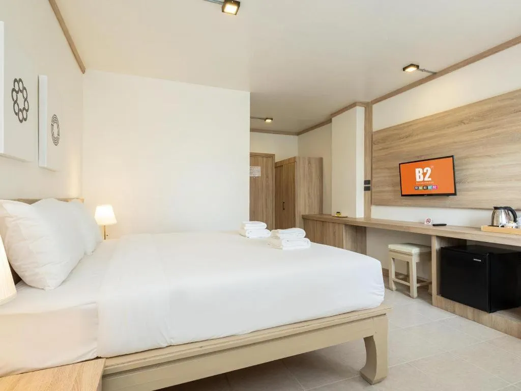 Bed in B2 Phitsanulok Boutique & Budget Hotel