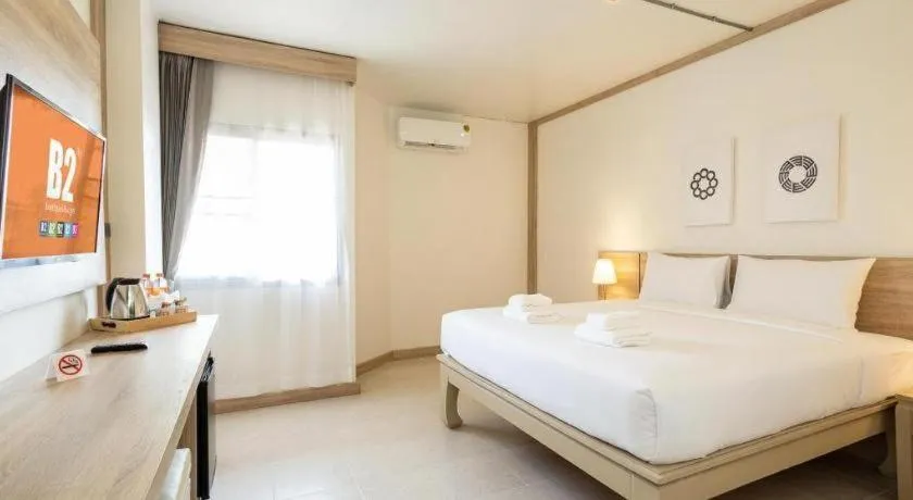 Bed in B2 Phitsanulok Boutique & Budget Hotel