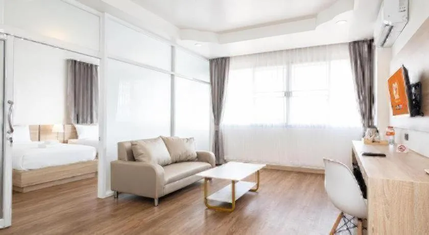 Bed in B2 Phitsanulok Boutique & Budget Hotel