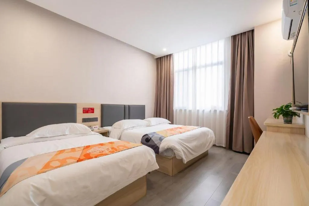 Bed in Shell Hotel Wuxi Huishan District Chang'an Town