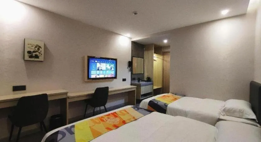 Bed in Shell Hotel Wuxi Huishan District Chang'an Town