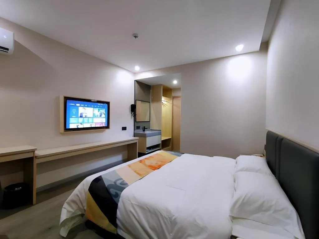 Bed in Shell Hotel Wuxi Huishan District Chang'an Town