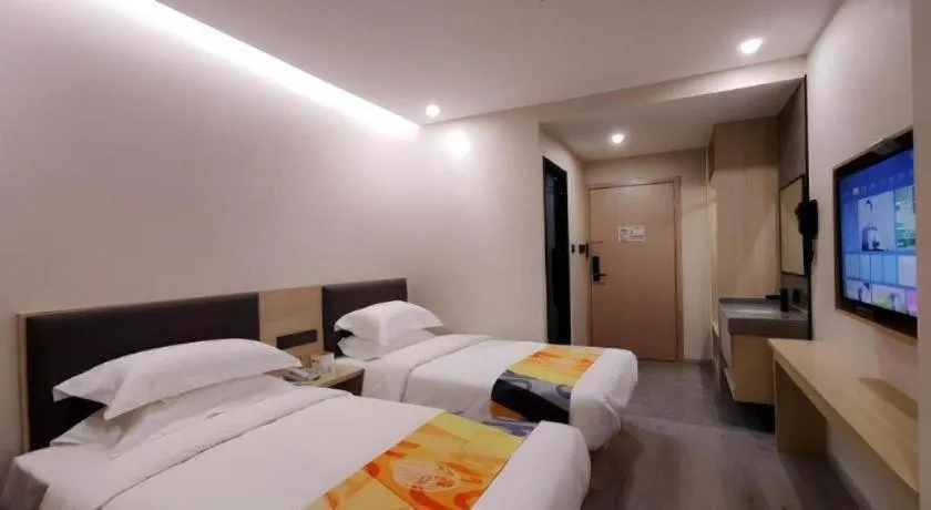 Bed in Shell Hotel Wuxi Huishan District Chang'an Town