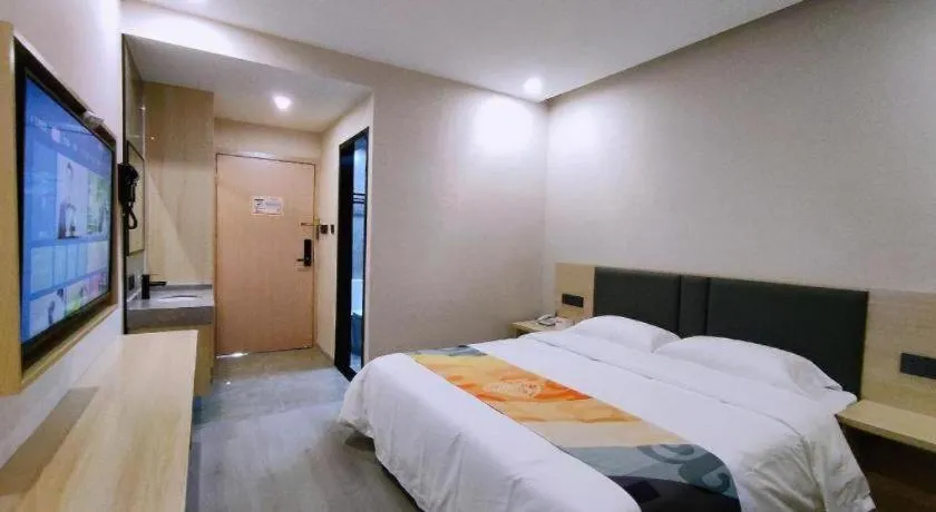 Bed in Shell Hotel Wuxi Huishan District Chang'an Town