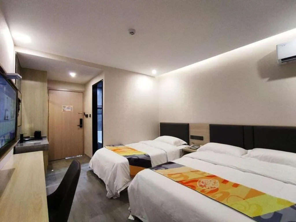 Bed in Shell Hotel Wuxi Huishan District Chang'an Town