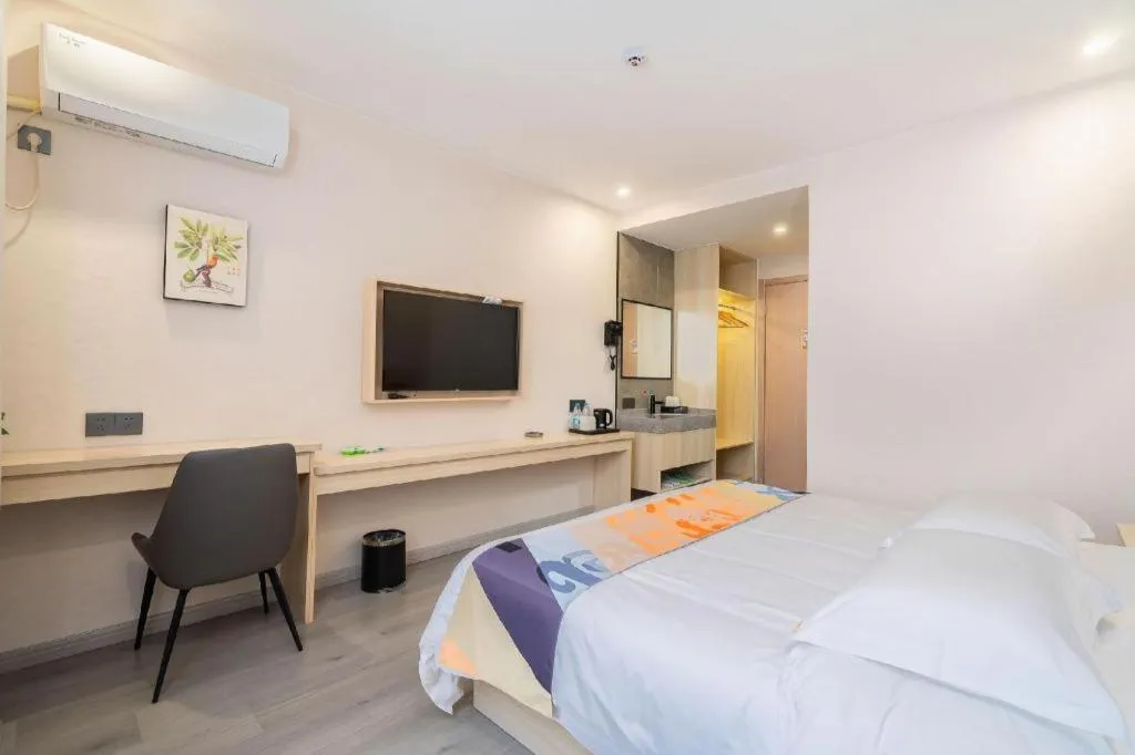 Bed in Shell Hotel Wuxi Huishan District Chang'an Town